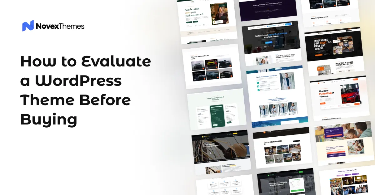How to Evaluate a WordPress Theme Before Buying