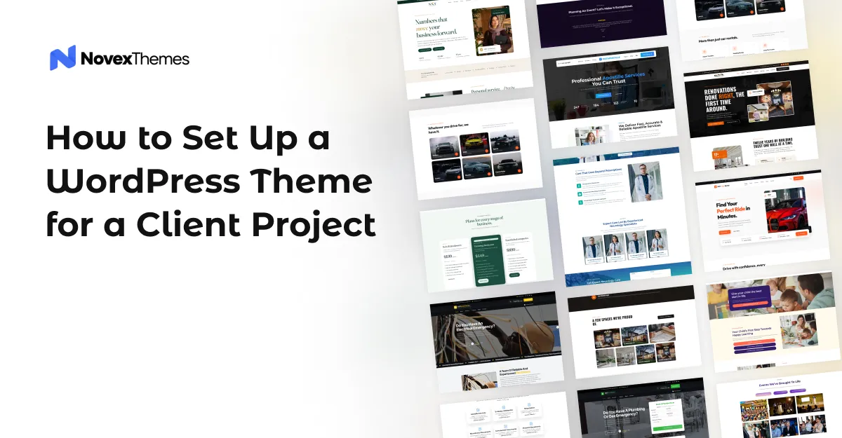 How to Set Up a WordPress Theme for a Client Project