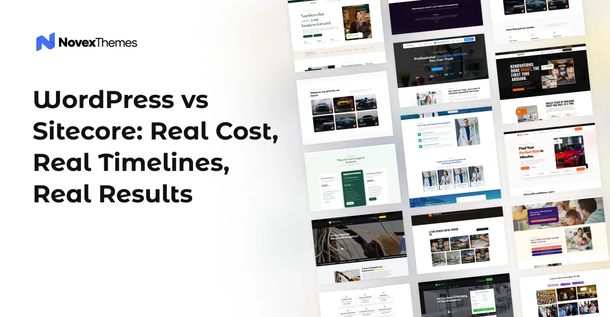WordPress vs Sitecore: Real Costs and Real Timelines