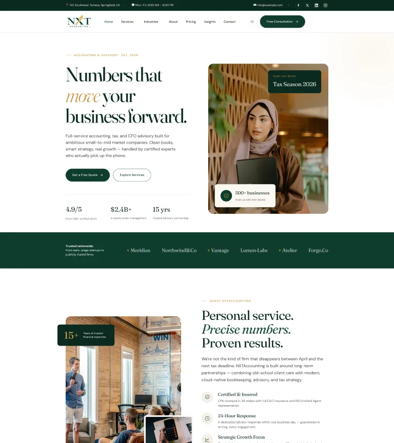 free nxt accounting