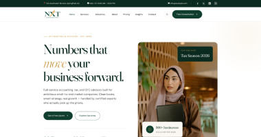 Accounting WordPress Theme