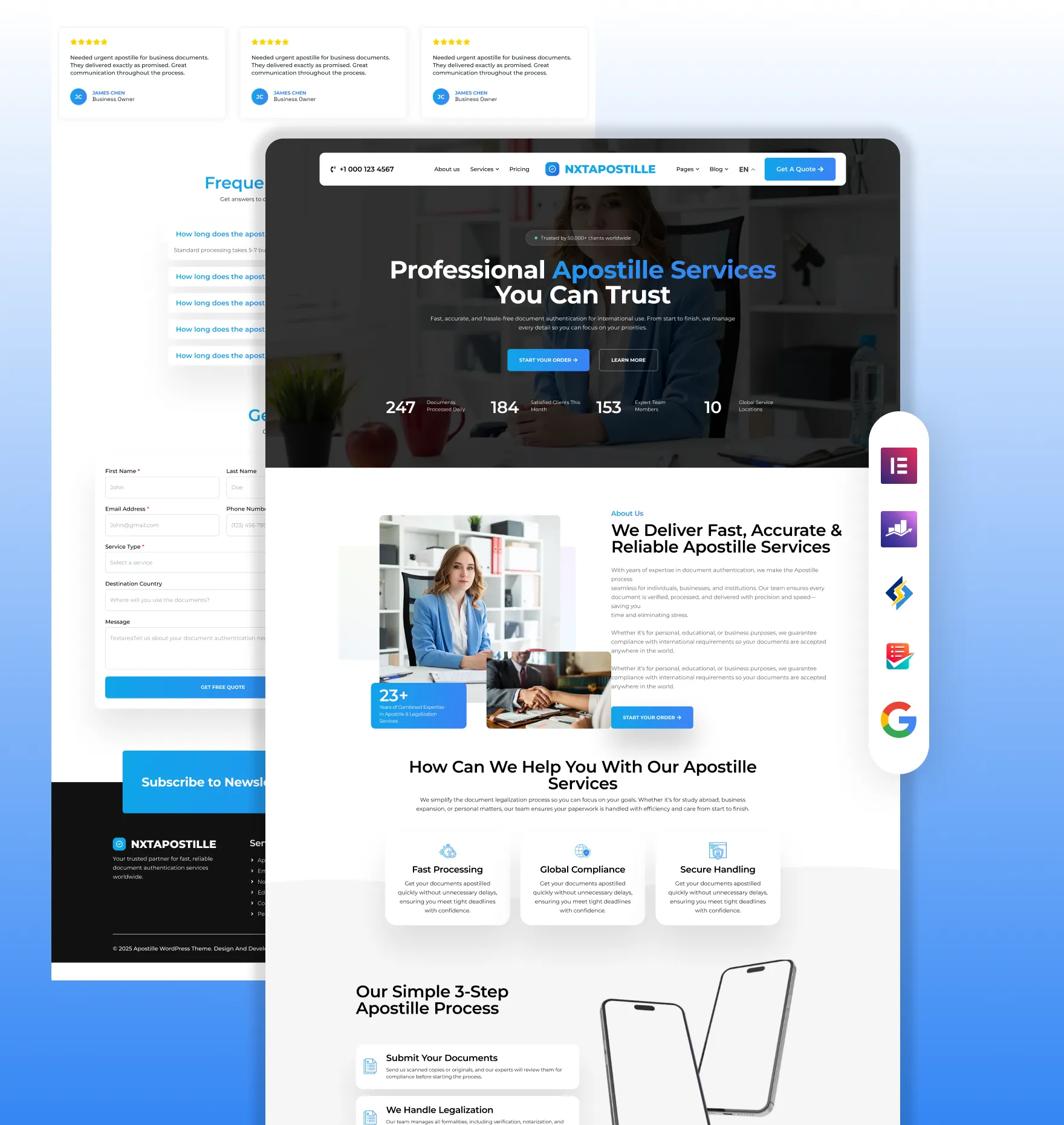 Apostille WordPress Theme